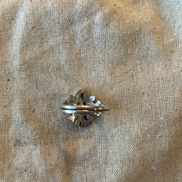 James Avery Retired Scrolled Ichthus Ring SZ 5.5🌿 - Picture 2 of 4